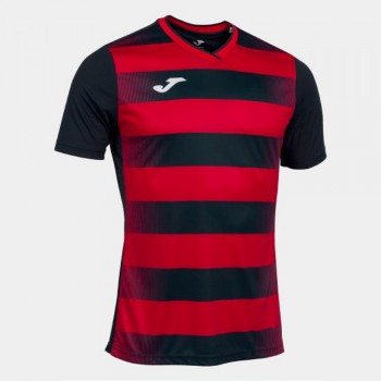 Joma EUROPA V SHORT SLEEVE T-SHIRT T-Shirts schwarz