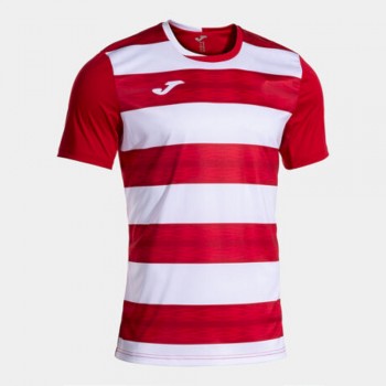 Joma EUROPA VI SHORT SLEEVE T-SHIRT TRIKOT rot