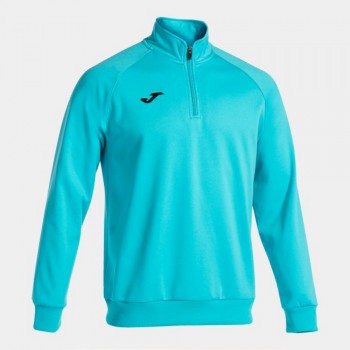 Joma FARAON SWEATSHIRT FLUOR TURQUO ZIPTOP neon-blau