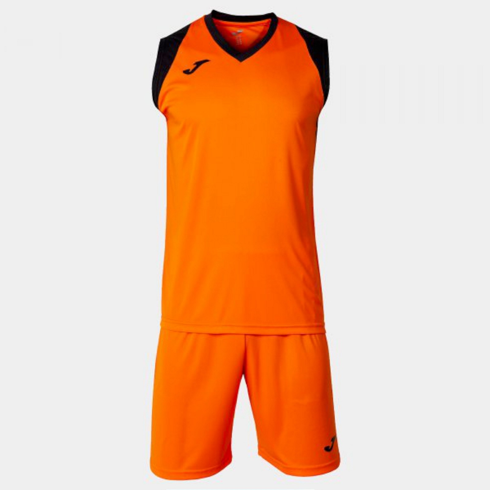 Joma FINAL II SET ORANGE BLACK TRIKOT SET orange