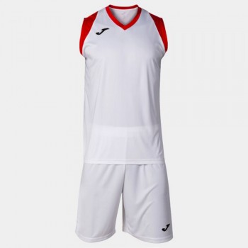 Joma FINAL II SET WHITE RED Trikot Sets weiss