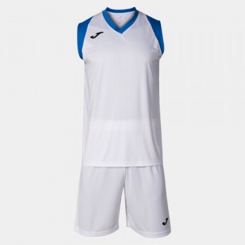 Joma FINAL II SET WHITE ROYAL BASKETBALL weiss