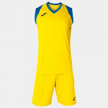 Joma FINAL II SET YELLOW-ROYAL BLUE Trikot Sets gelb
