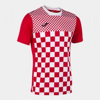Joma FLAG III SHORT SLEEVE T-SHIRT T-Shirts rot