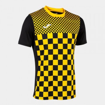 Joma FLAG III SHORT SLEEVE T-SHIRT T-Shirts schwarz