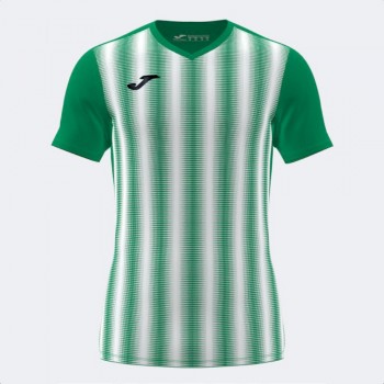 Joma INTER II SHORT SLEEVE T-SHIRT T-Shirts gr�n