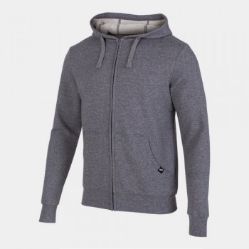 Joma JUNGLE ZIP-UP HOODIE MELANGE HOODIE grau