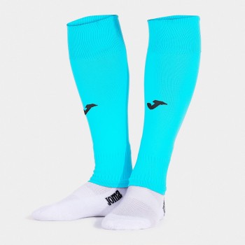 Joma LEG II CALF FLUOR TURQUOISE TUBE STUTZEN neon-blau