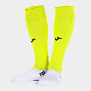 Joma LEG II CALF FLUOR YELLOW TUBE STUTZEN gelb