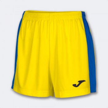 Joma MAXI SHORT YELLOW-ROYAL BLUE SHORT gelb | yam yam world