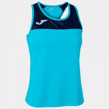 Joma MONTREAL TANK TOP FLUOR TURQUOISE Tanktops neon-blau