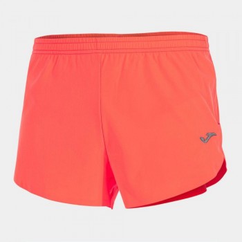 Joma OLIMPIA SHORT FLUOR CORAL SHORT pink | yam yam world
