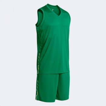 Joma OLIMPIADA BASKET SET GREEN TRIKOT SET gr�n