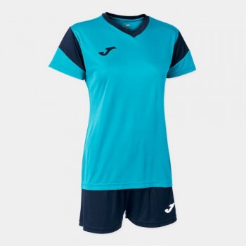 Joma PHOENIX SET FLUOR TURQUOISE-NA TRIKOT-SET neon-blau