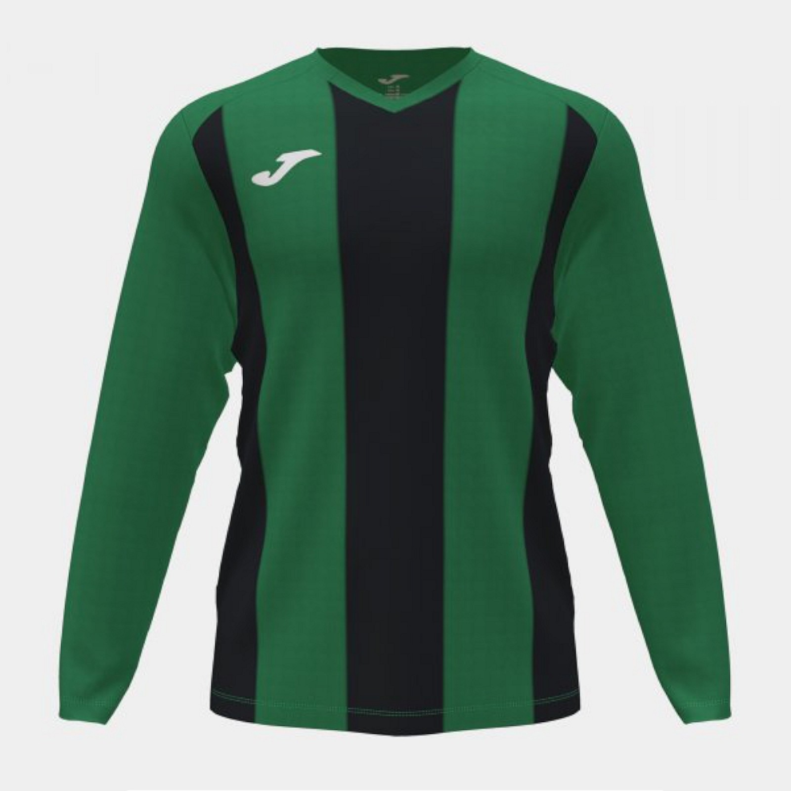 Joma PISA II LONG SLEEVE T-SHIRT GREEN BLACK LANGARMSHIRT gr�n
