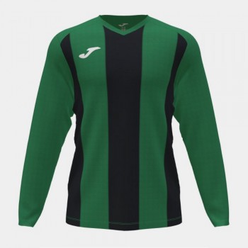 Joma PISA II LONG SLEEVE T-SHIRT GREEN BLACK Langarmshirts gr�n
