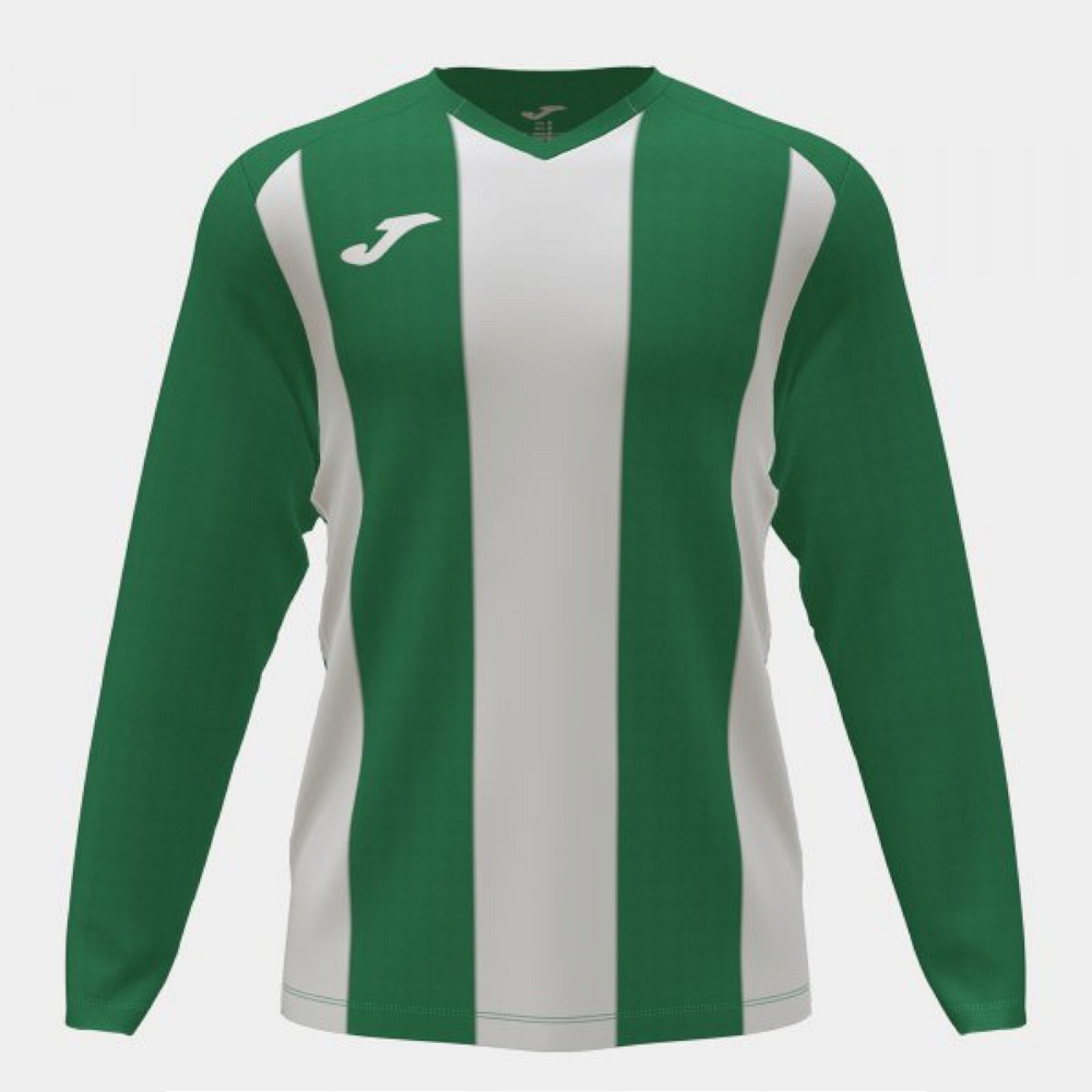 Joma PISA II LONG SLEEVE T-SHIRT GREEN WHITE LANGARMSHIRT gr�n