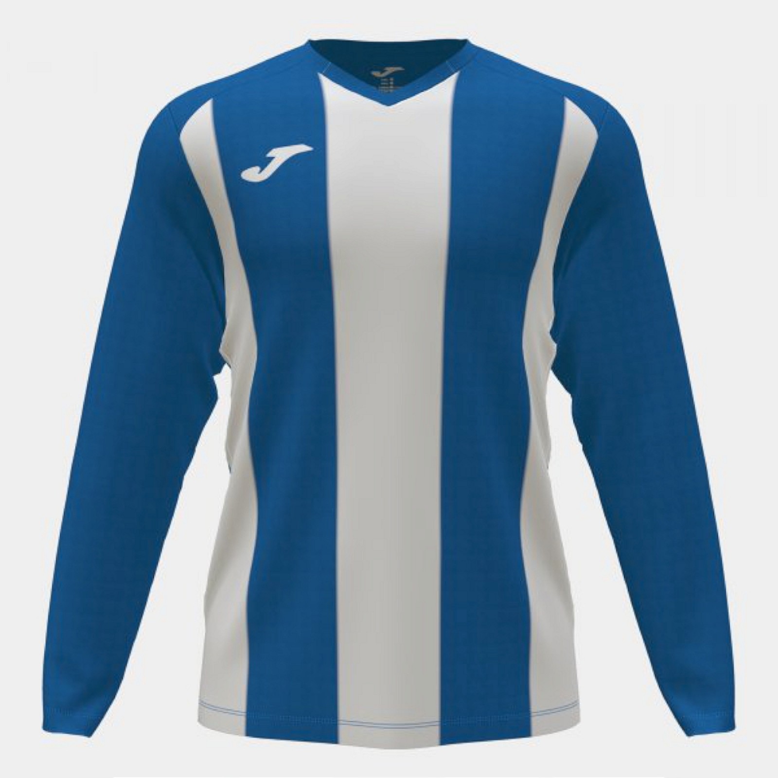 Joma PISA II LONG SLEEVE T-SHIRT ROYAL WHITE LANGARMSHIRT blau