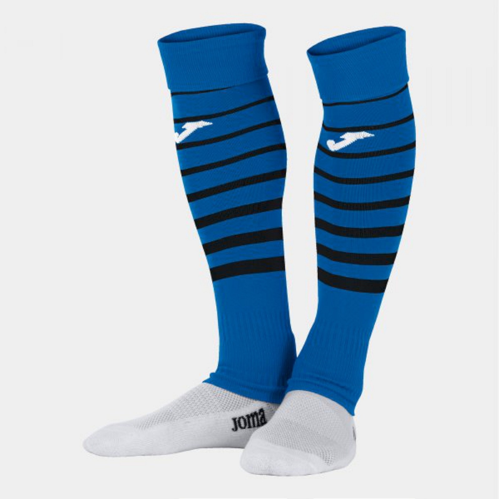 Joma PREMIER II SOCKS ROYAL BLACK STUTZENSTR�MPFE blau