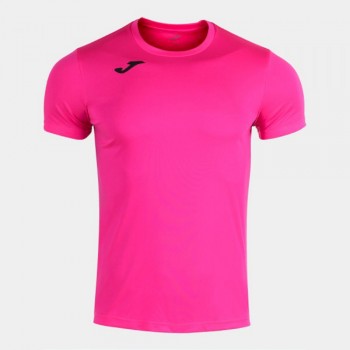 Joma RECORD II SHORT SLEEVE T-SHIRT T-Shirts neon-pink