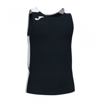Joma RECORD II TANK TOP BLACK WHITE TANKTOP schwarz