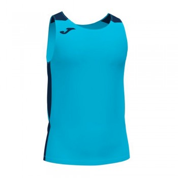 Joma RECORD II TANK TOP FLUOR TURQUOISE TANKTOP neon-blau