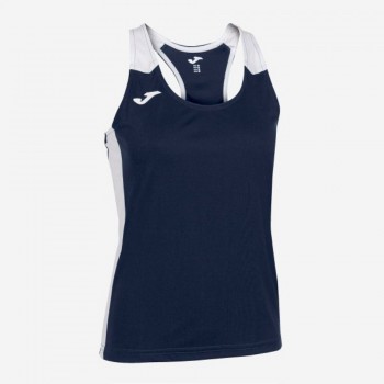 Joma RECORD II TANK TOP NAVY WHITE TANKTOP navy