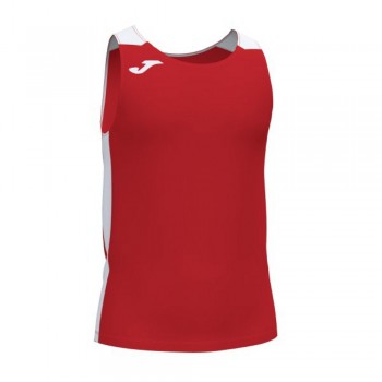 Joma RECORD II TANK TOP RED WHITE TANKTOP rot