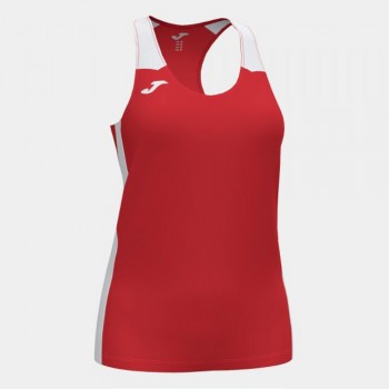 Joma RECORD II TANK TOP RED WHITE TANKTOP rot