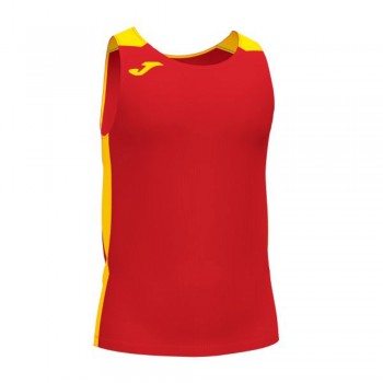 Joma RECORD II TANK TOP RED YELLOW TANKTOP rot