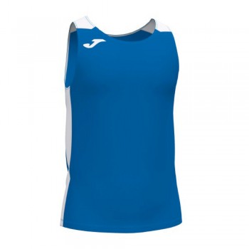 Joma RECORD II TANK TOP ROYAL WHITE TANKTOP blau