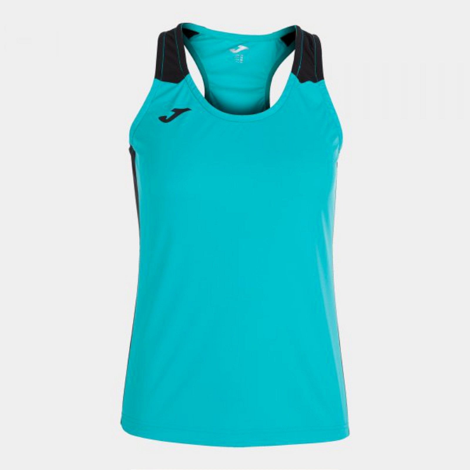 Joma RECORD II TANK TOP TURQUOISE BLACK TANKTOP blau