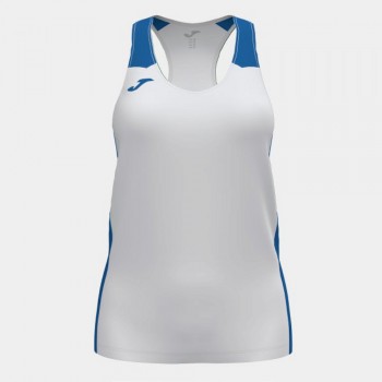 Joma RECORD II TANK TOP WHITE ROYAL TANKTOP weiss