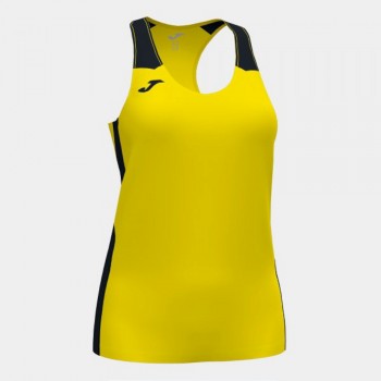 Joma RECORD II TANK TOP YELLOW BLACK TANKTOP gelb