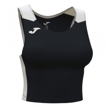 Joma RECORD II TOP BLACK WHITE TANKTOP schwarz