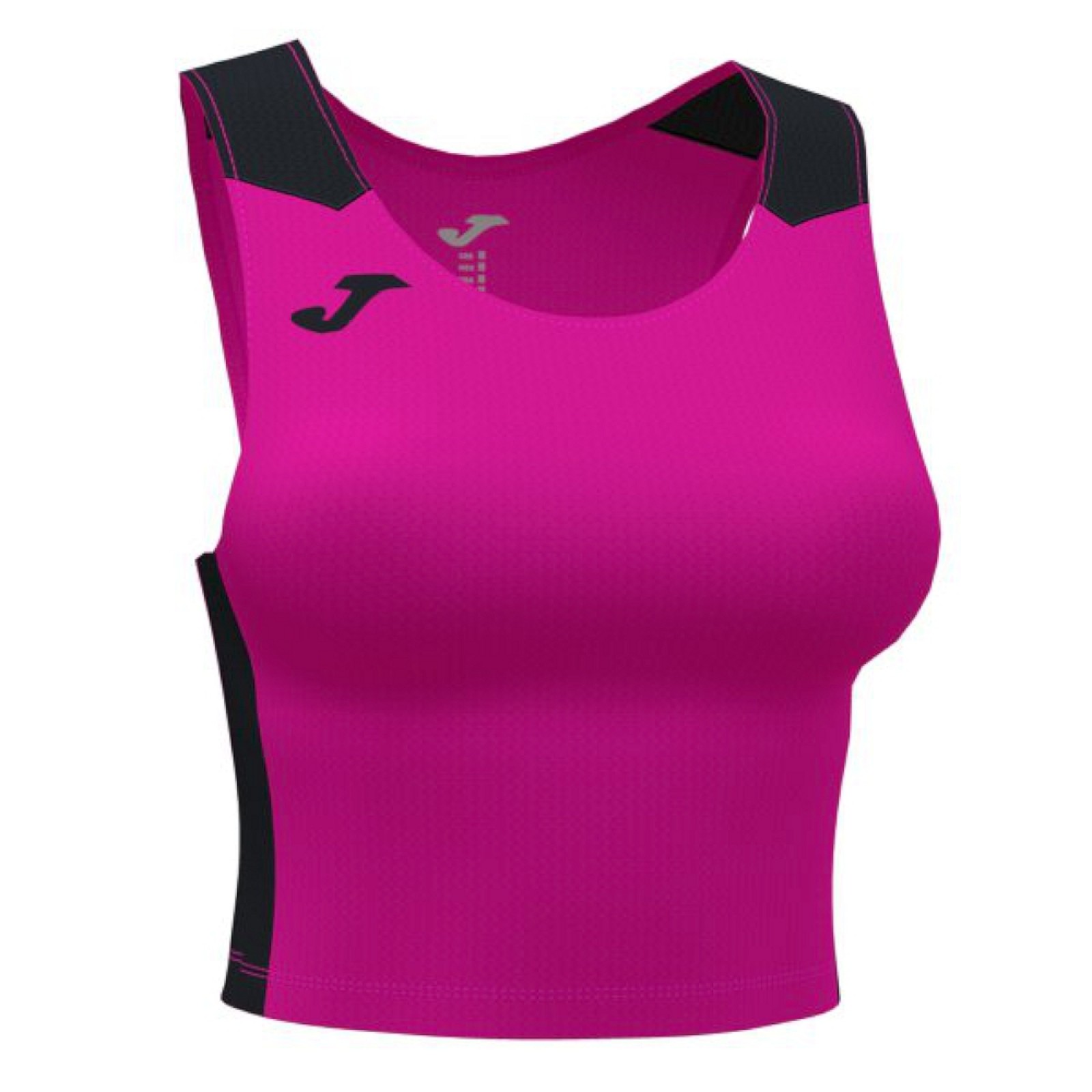 Joma RECORD II TOP FLUOR PINK BLACK TANKTOP pink