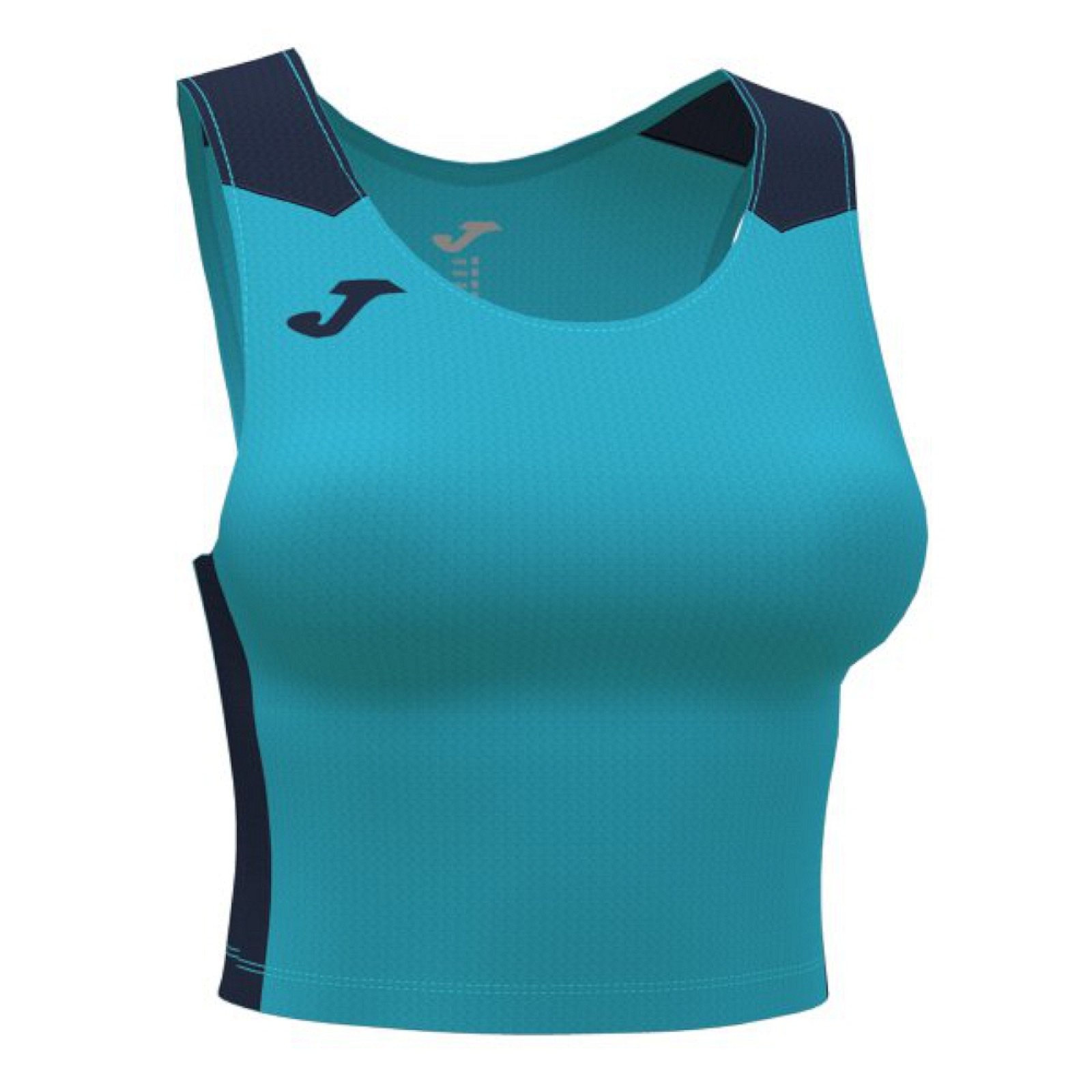 Joma RECORD II TOP FLUOR TURQUOISE-NAVY TANKTOP neon-blau