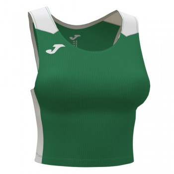 Joma RECORD II TOP GREEN WHITE TANKTOP gr�n | yam yam world