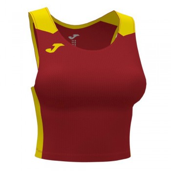 Joma RECORD II TOP RED YELLOW TANKTOP rot | yam yam world