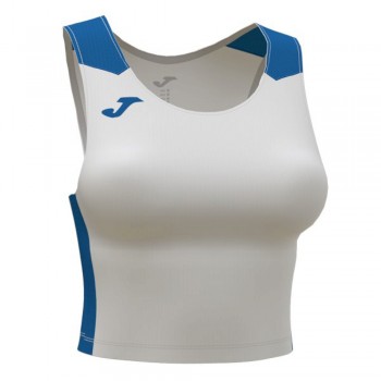 Joma RECORD II TOP WHITE ROYAL TANKTOP weiss | yam yam world