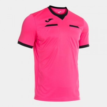 Joma REFEREE SHORT SLEEVE T-SHIRT F T-SHIRT pink