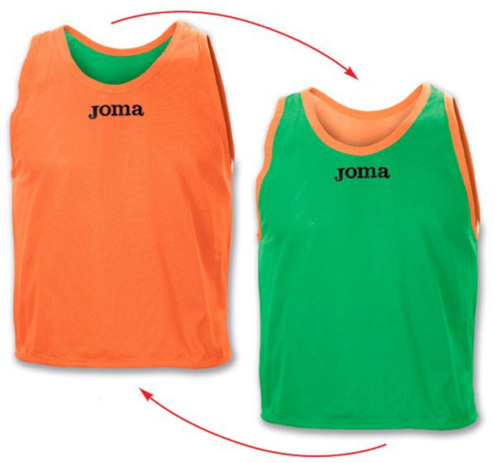 Joma REVERSIBLE TRAINING BIB KENNZEICHNUNGSHEMD orange