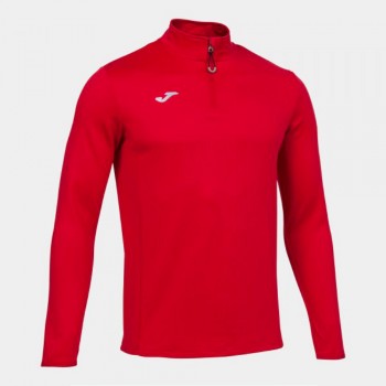 Joma RUNNING NIGHT SWEATSHIRT RED ZIPTOP rot | yam yam world