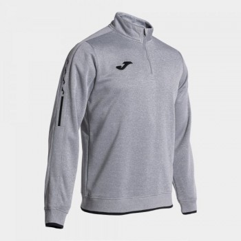 Joma SUDADERA OLIMPIADA GRIS MELANG ZIPTOP grau