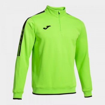 Joma SUDADERA OLIMPIADA VERDE FL�OR ZIPTOP gr�n