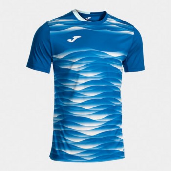 Joma TIGER VII SHORT SLEEVE T-SHIRT TRIKOT blau