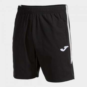 Joma TOLEDO BERMUDA BLACK GREY Shorts schwarz