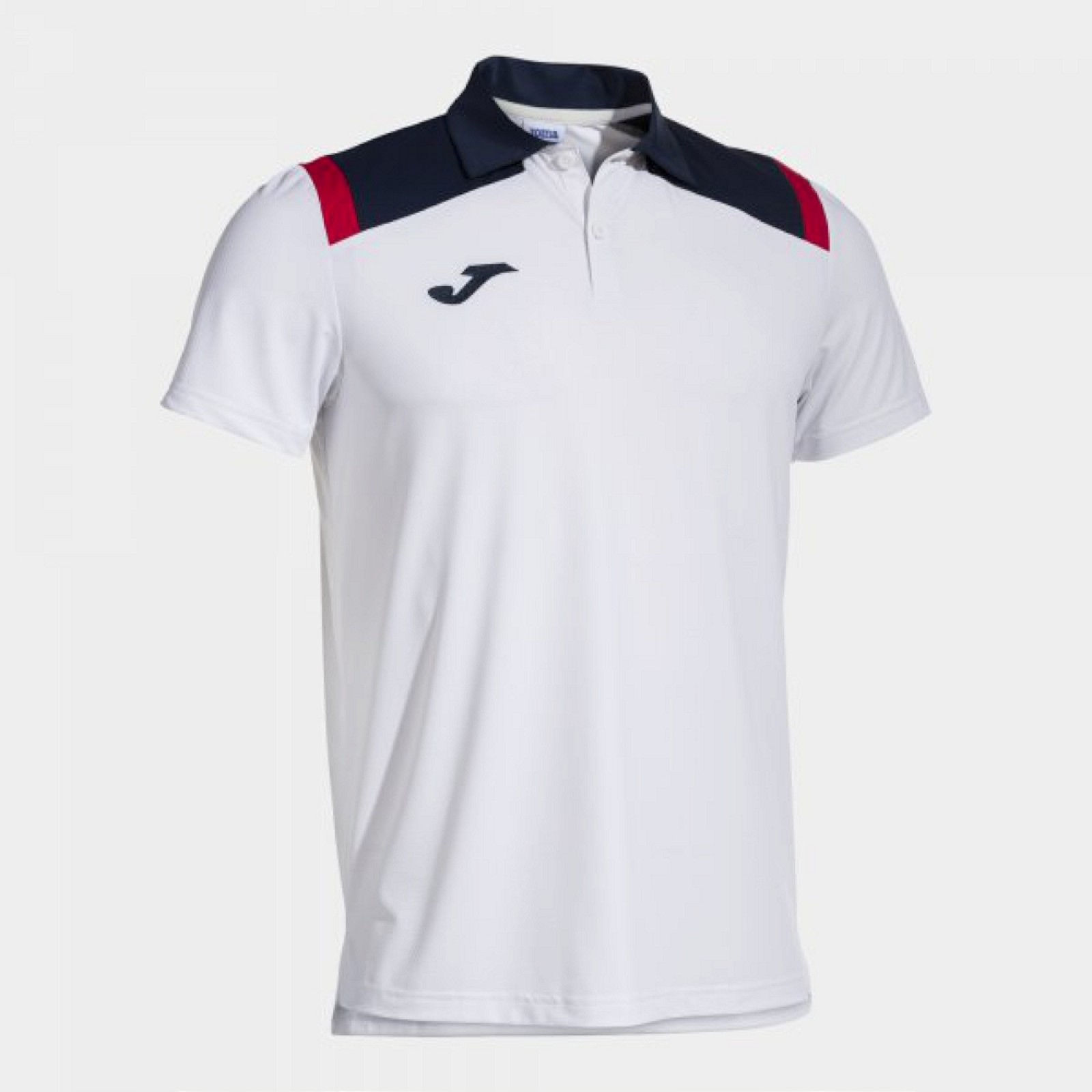Joma TOLEDO SHORT SLEEVE POLO WHITE POLOSHIRT weiss