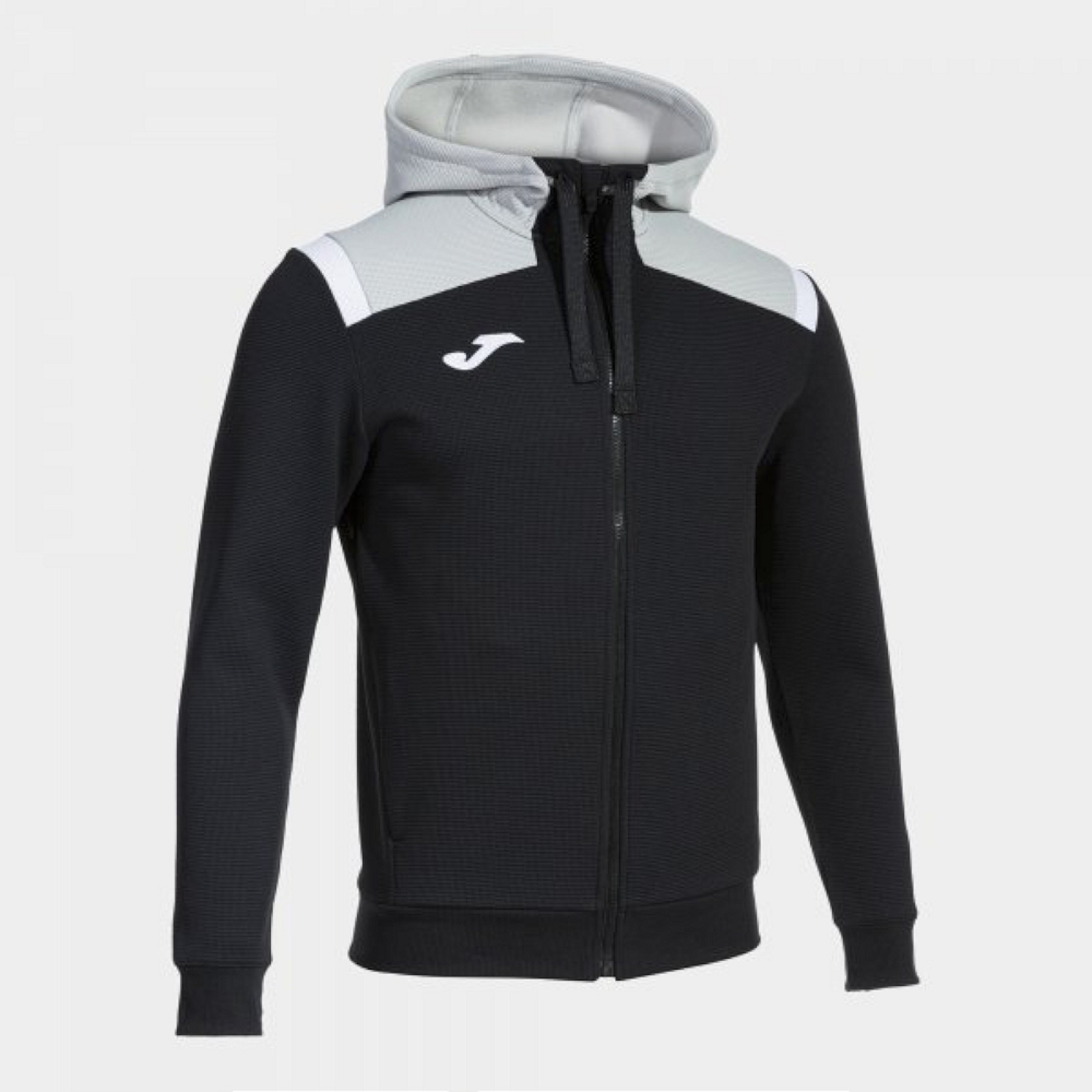 Joma TOLEDO ZIP-UP HOODIE BLACK ZIP HOODIE schwarz