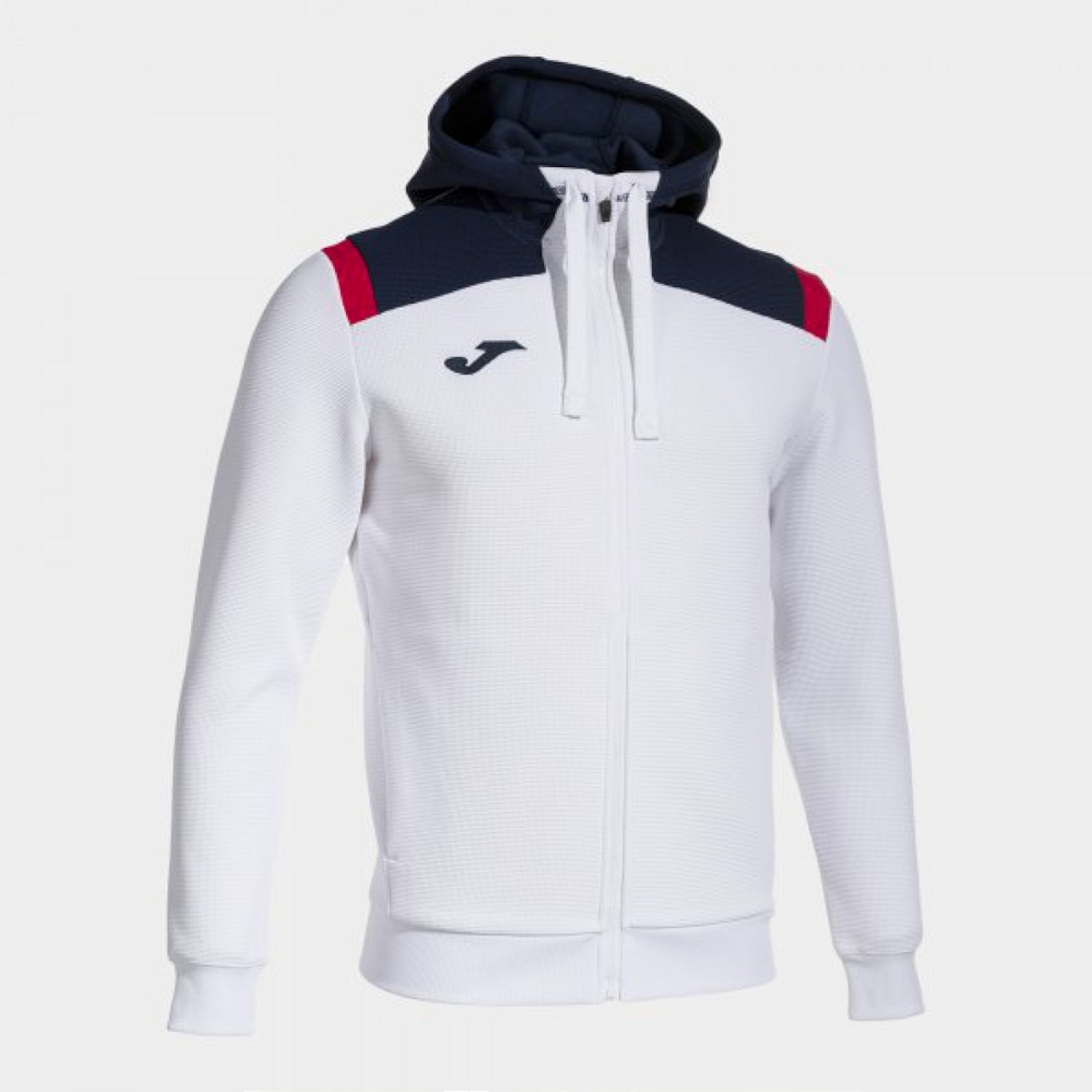 Joma TOLEDO ZIP-UP HOODIE WHITE NA ZIP HOODIE weiss
